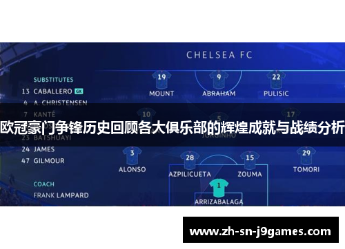 欧冠豪门争锋历史回顾各大俱乐部的辉煌成就与战绩分析