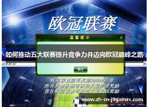 如何推动五大联赛提升竞争力并迈向欧冠巅峰之路